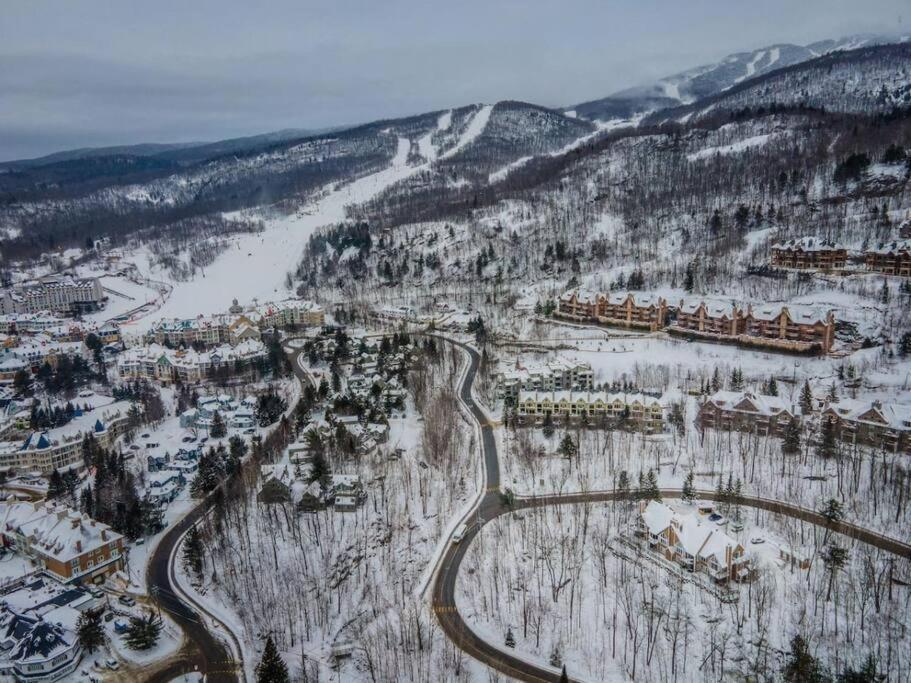 L'Erabliere Tremblant Ski Inout Condo W 2Bdrs Mont-Tremblant Dış mekan fotoğraf