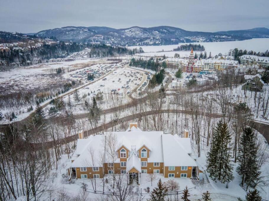 L'Erabliere Tremblant Ski Inout Condo W 2Bdrs Mont-Tremblant Dış mekan fotoğraf